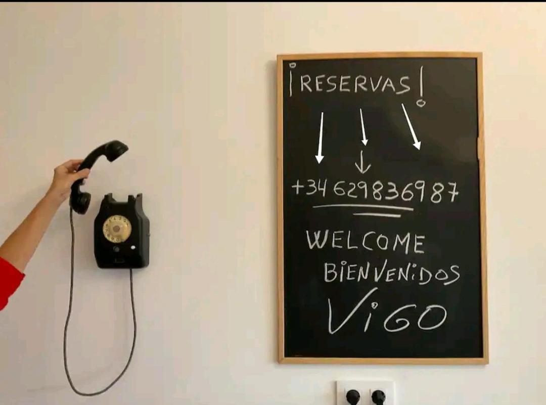 Tranquilo Apartamento Con Parking Gratis Vigilado 24H Vigo Exterior foto